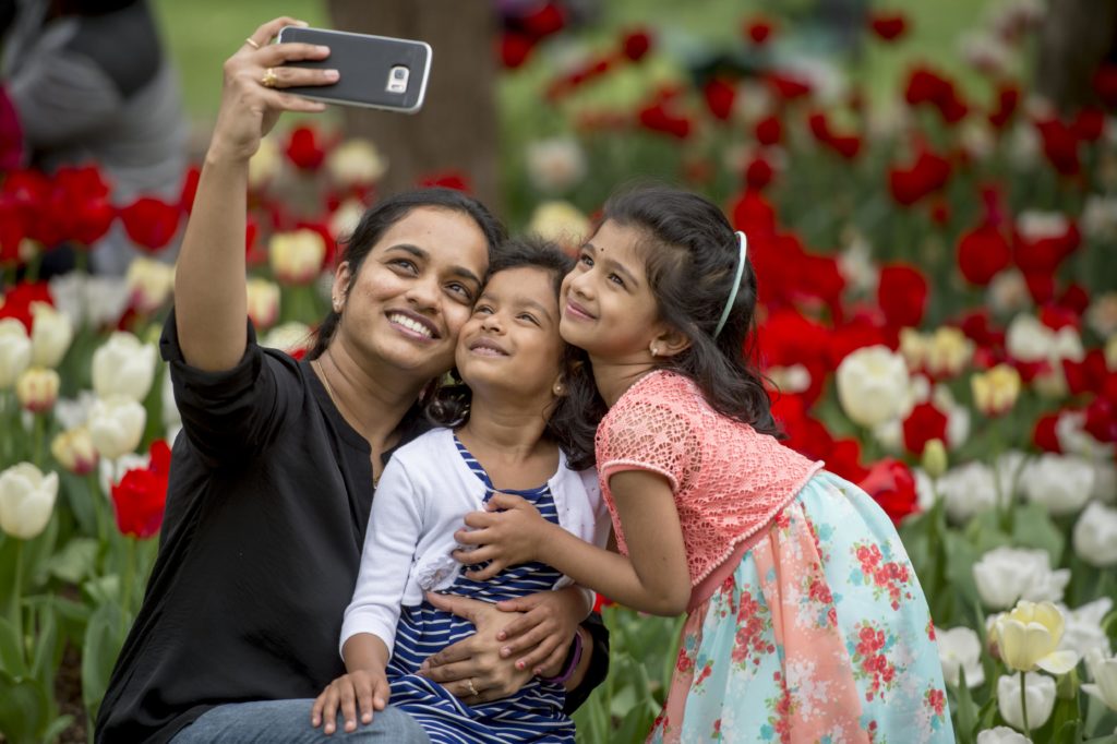 Tulip-Time-Group-Selfie