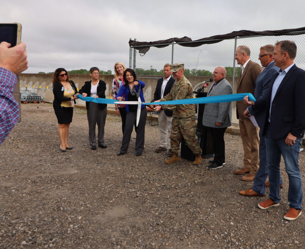 Ribbon cutting